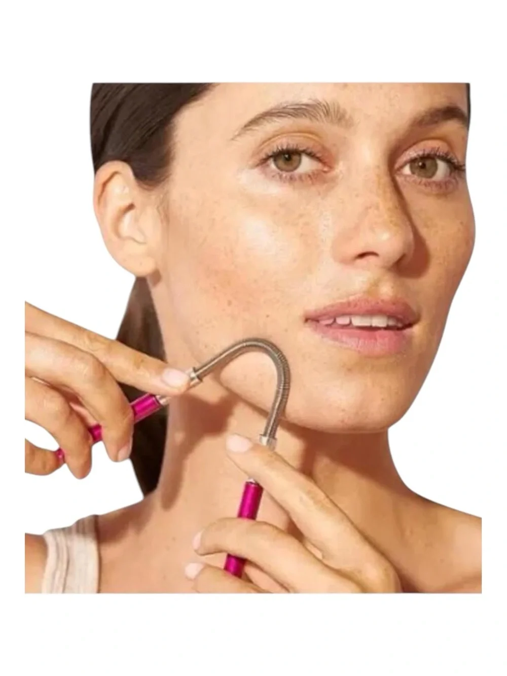 new Tweezerman ㋛ Smooth Finish Facial Hair Remover + Tweezerette ㋛ Hot Pink ㋛